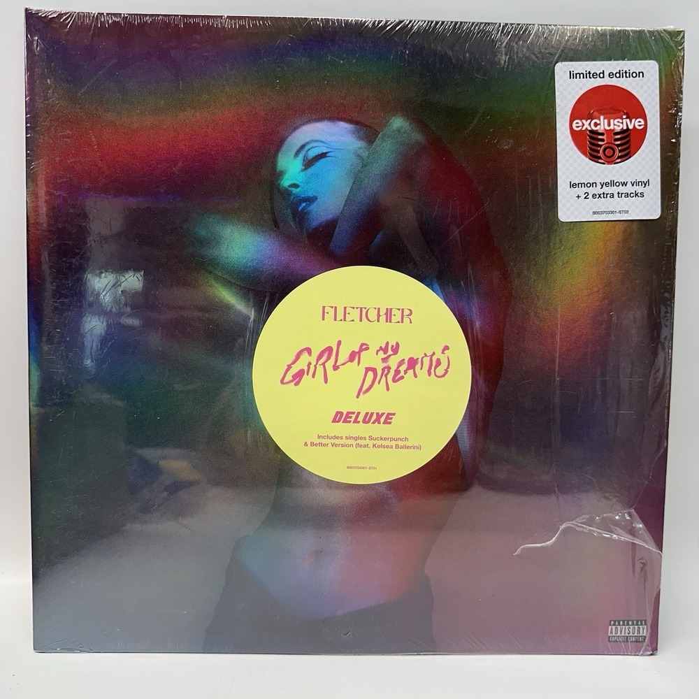 Fletcher Girl‎ Of My Dreams Deluxe Limited Edition Lemon Yellow Vinyl New Record
